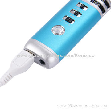 Wholesale Newest K8 Mini Pocket Microphone, Karaoke Cheap Player, Supports MP3